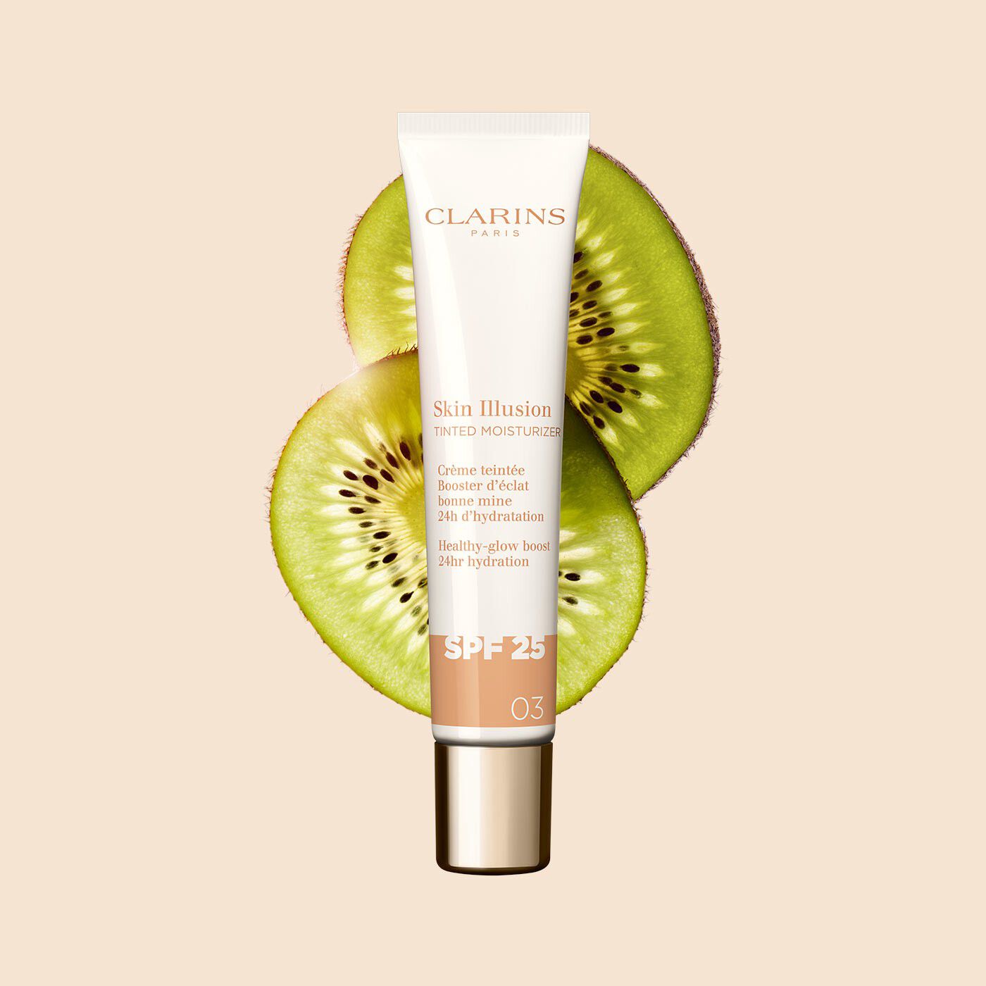 Skin Illusion Tinted Moisturizer SPF 25 | CLARINS®