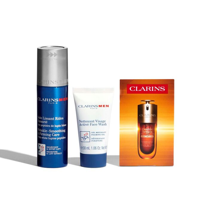 ClarinsMen Wrinkle-Smoothing & Firming Care Set
