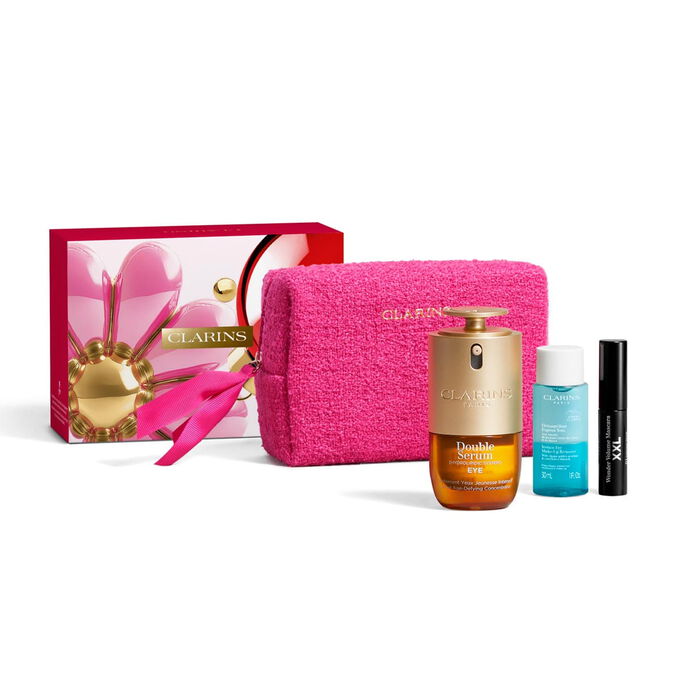 DOUBLE SERUM Eye Brightening &amp; Depuffing Collection