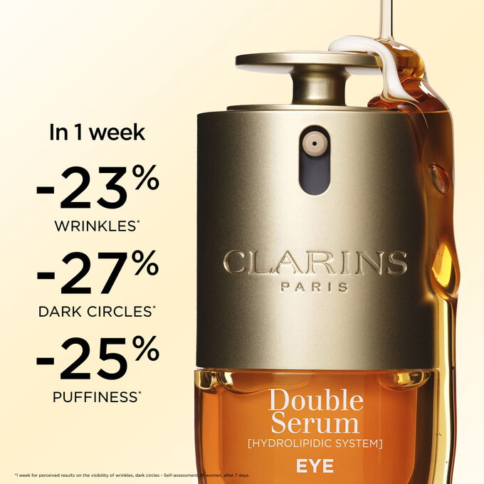 DOUBLE SERUM Eye Brightening + Depuffing Anti-Ageing Concentrate