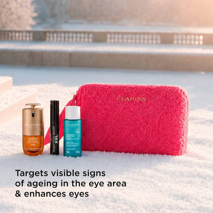 DOUBLE SERUM Eye Brightening &amp; Depuffing Collection
