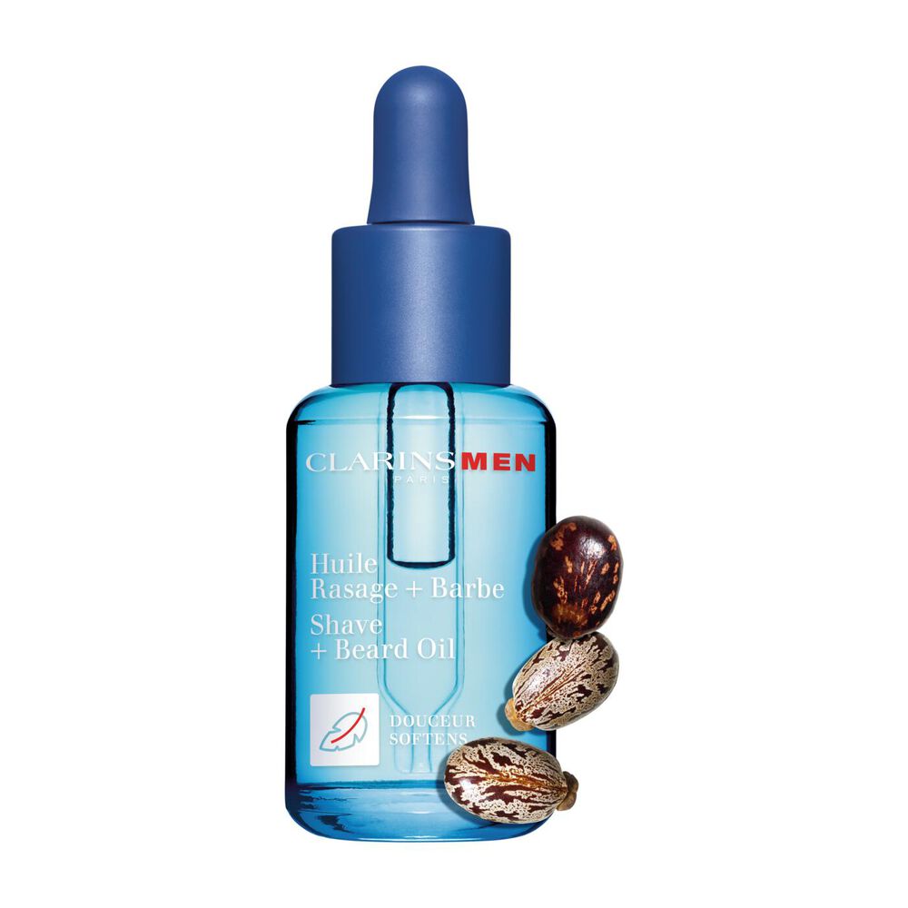 ClarinsMen Shave + Beard Oil