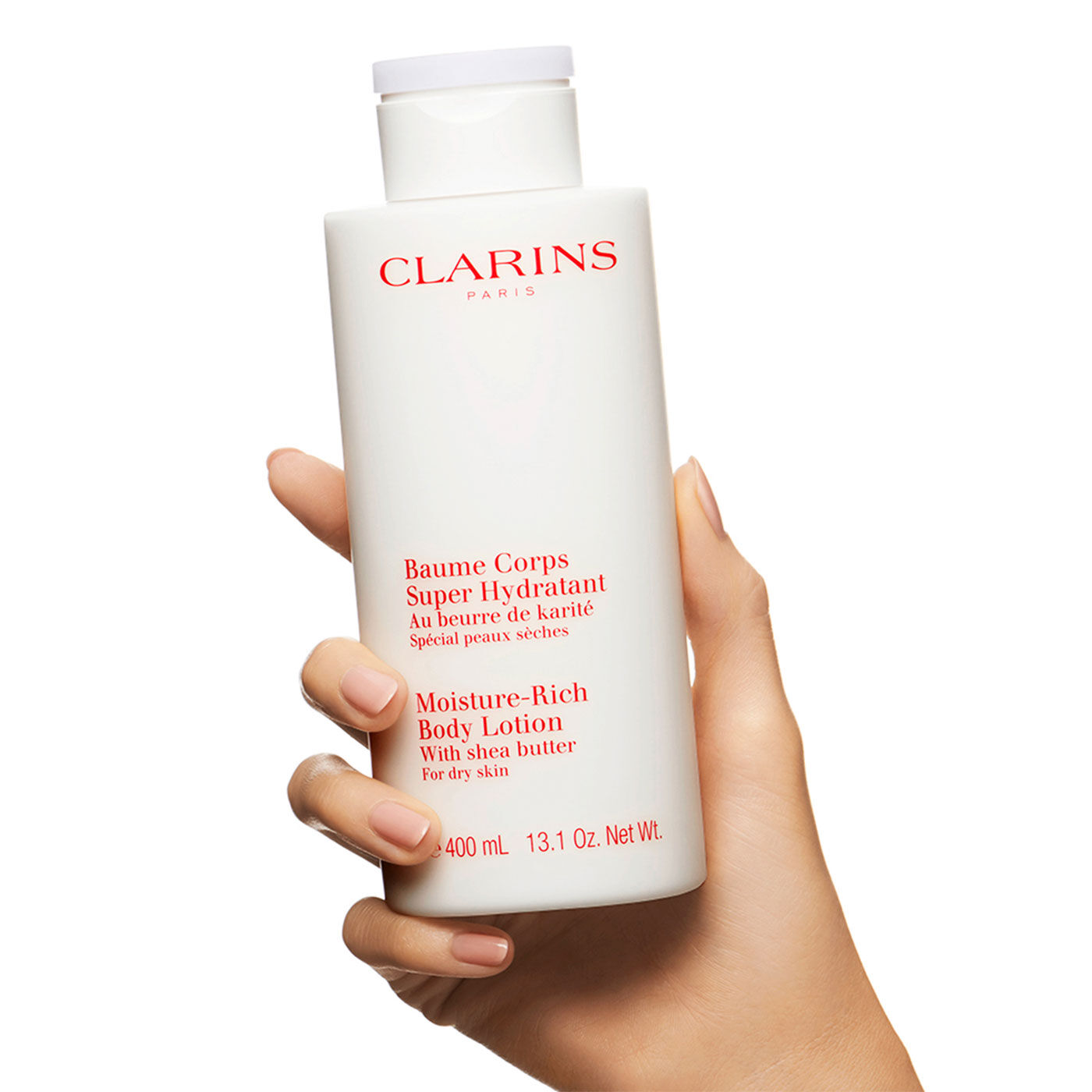 clarins body lotion with shea butter 400ml