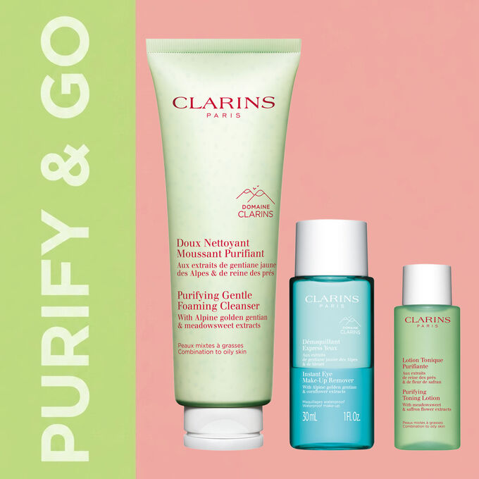 Purify & Go Cleansing Set | Combination to Oily Skin