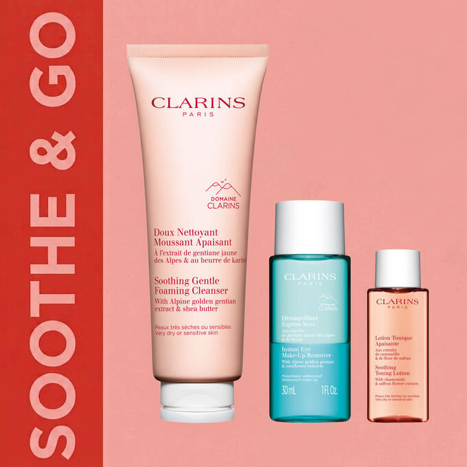 Soothe & Go Cleansing Set | Dry to Sensitive Skin