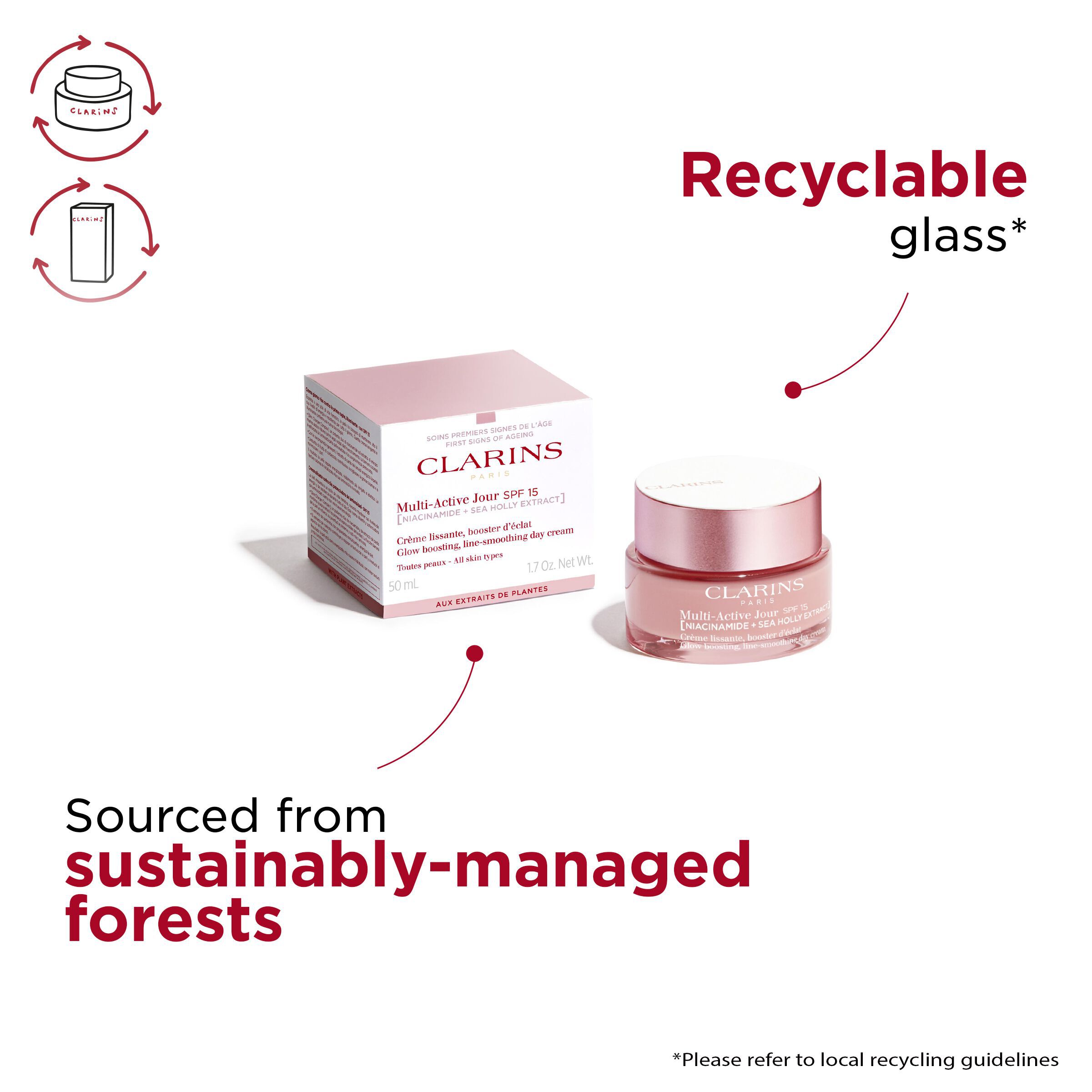 Multi-Active Day Cream SPF15 | CLARINS®