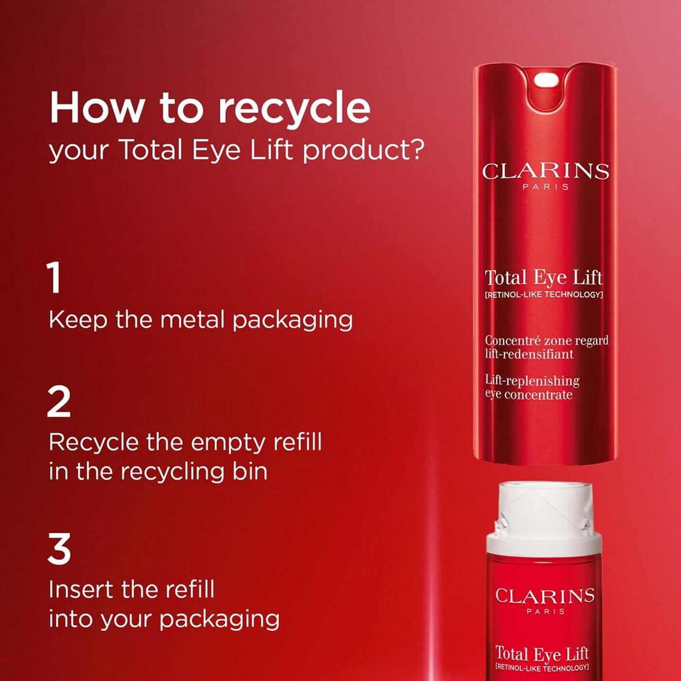Total Eye Lift: firming under-eye cream for wrinkles | CLARINS®