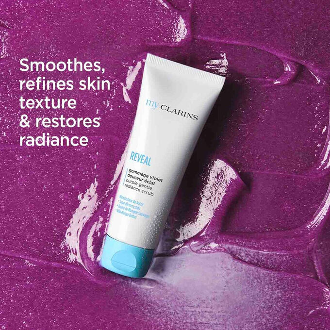 My Clarins REVEAL Purple Gentle Radiance Scrub