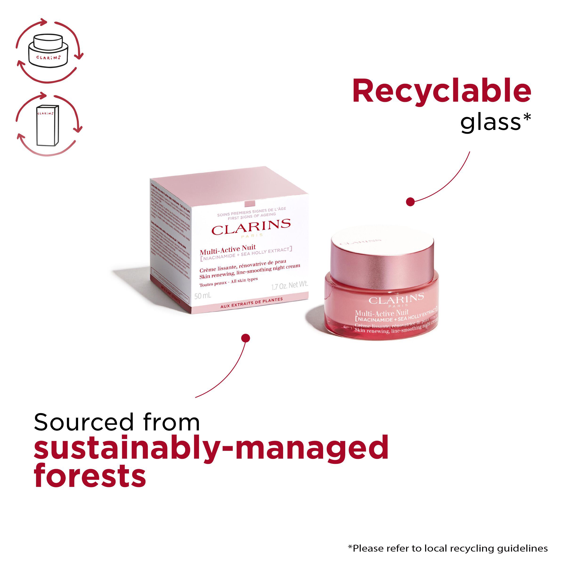 Multi-Active Night Cream All Skin Types | CLARINS®