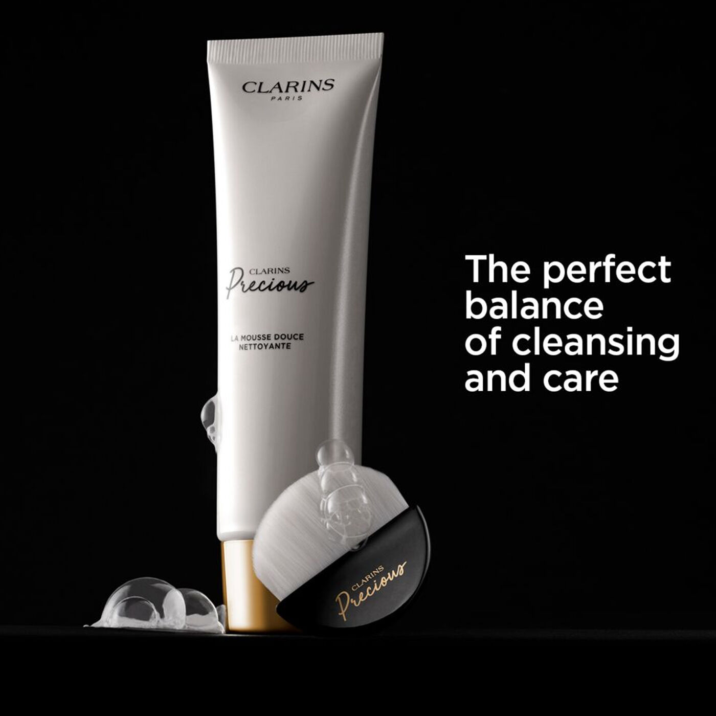 Precious La Mousse Foaming Face Cleanser | CLARINS®