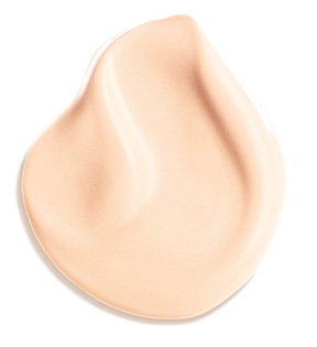 Cream texture with sun protection