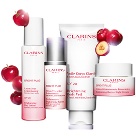 A more radiant, even toned skin.