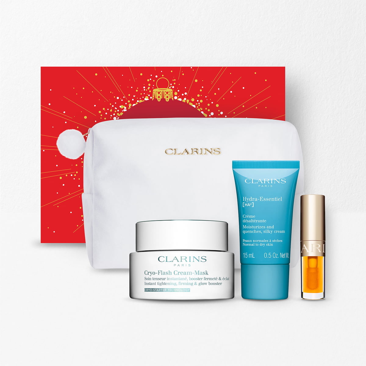 Cryo-Flash Cream-Mask Radiance Routine