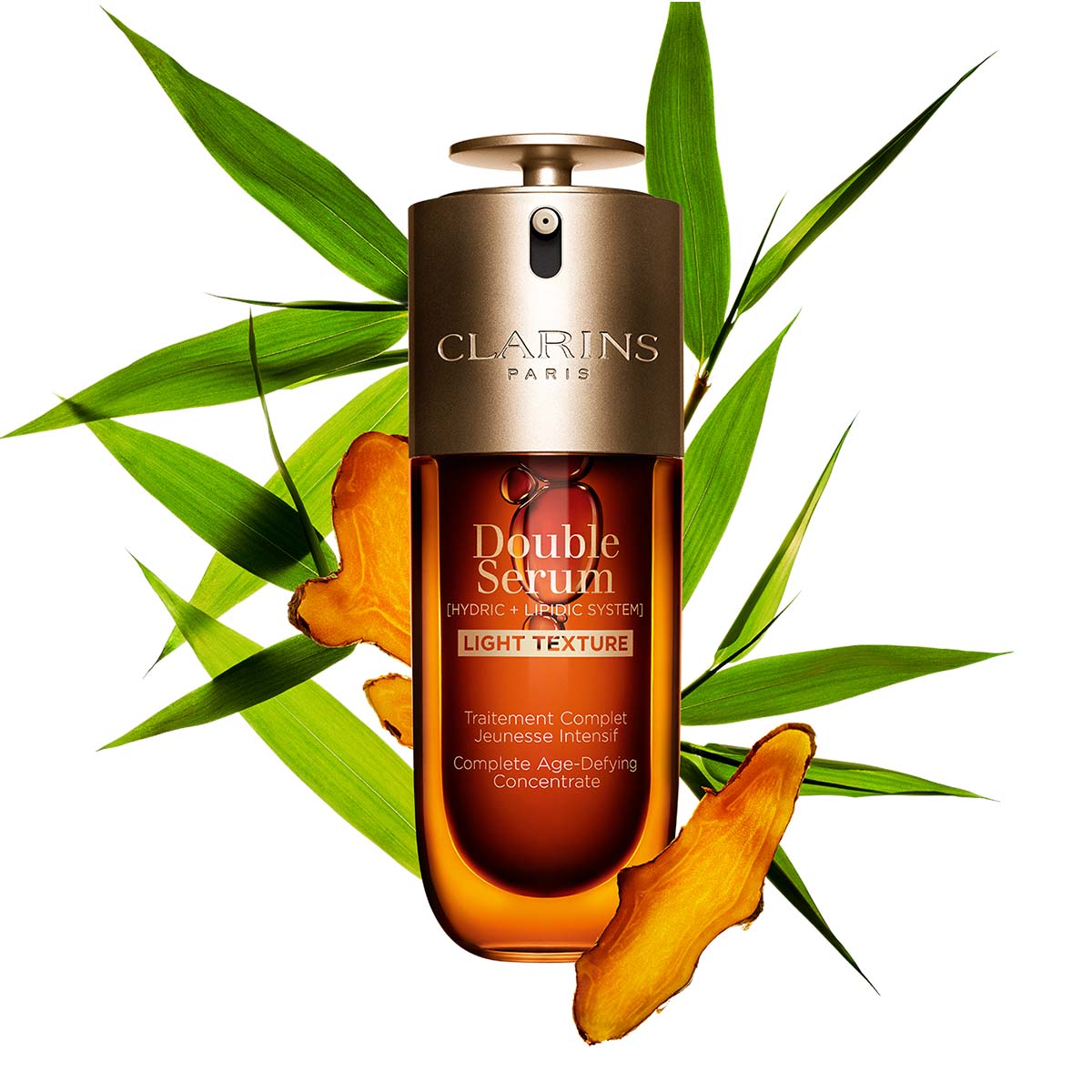 CLARINS Double Serum 50ml ライトテクスチャー DOUBLE SERUM Light Texture – Anti-Ageing + Anti-Wrinkle Serum