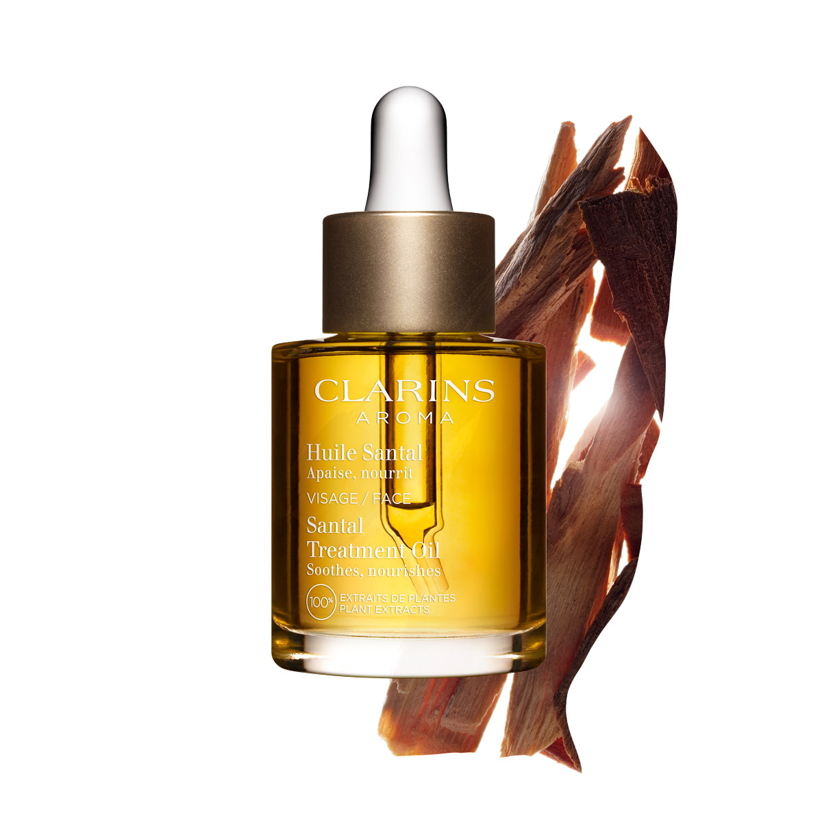 Santal Face Treatment Oil| Extra Dry Skin | CLARINS®