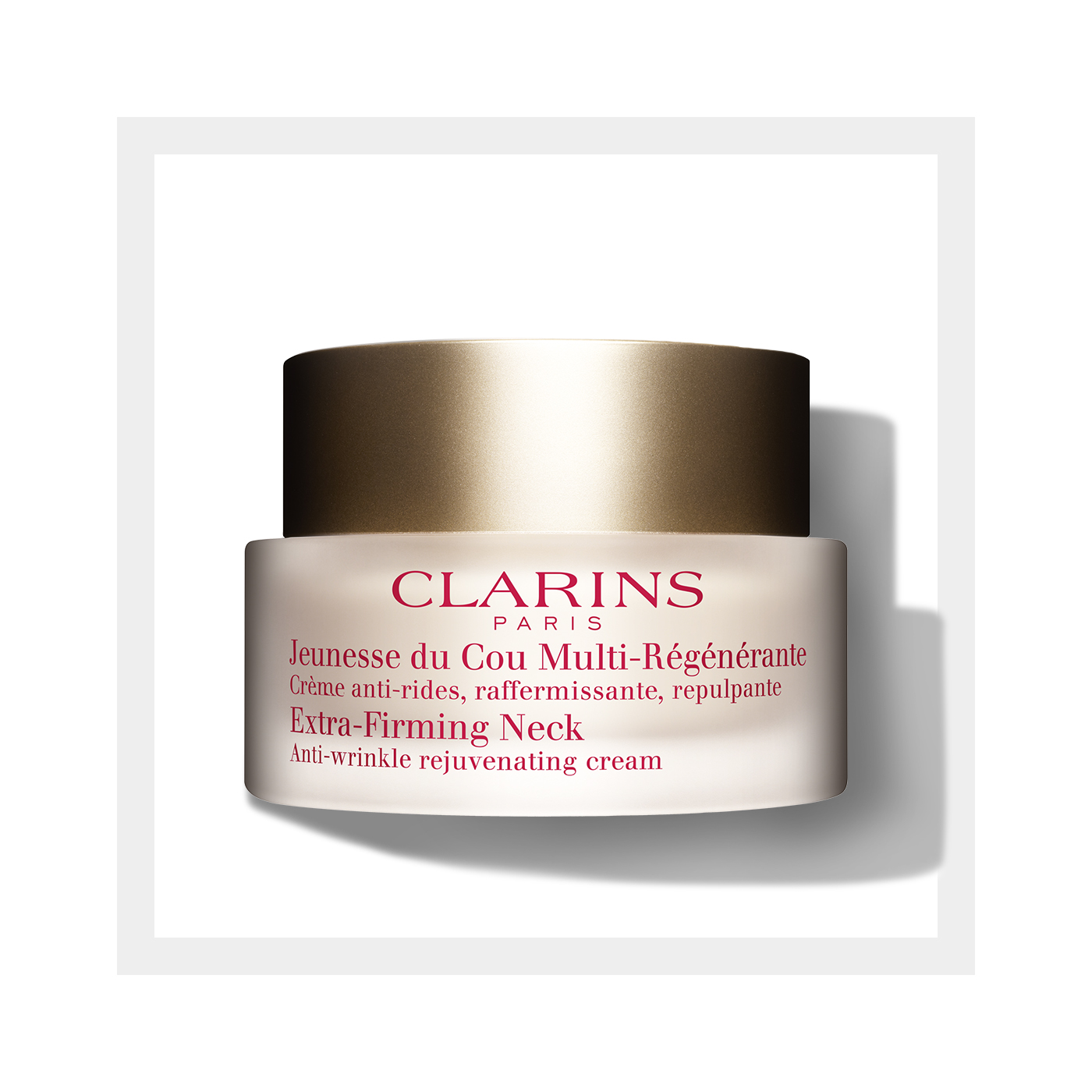 Clarins Extra-Firming Neck Anti-Wrinkle Rejuvenating Cream 23 Years Old, Cocoon Willow Silky Mask, 1 Sheet(pack of 3)
